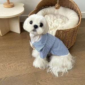 Vêtements pour <span class=keywords><strong>chiens</strong></span> Printemps Été Chemise fine décontractée Respirante Vêtements pour animaux de compagnie pour <span class=keywords><strong>chiens</strong></span> Chats Polo Chemise pour chiots Vêtements pour petits <span class=keywords><strong>chiens</strong></span> - Product Image 2
