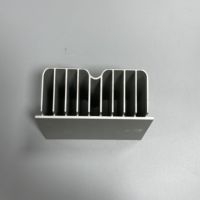 Profilé d'extrusion en aluminium industriel personnalisé avec insert en cuivre, dissipateur thermique 40 mm, boîtier B20B, radiateur de refroidissement
