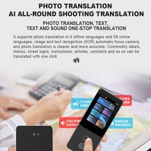 Traducteur intelligent et précis T9 Pro prend en charge 134 langues avec <span class=keywords><strong>traduction</strong></span> hors ligne/<span class=keywords><strong>traduction</strong></span> photo - Product Image 5