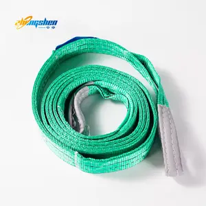 Polyester eye to eye blue webbing sling 2T 3M 50MM SF5:1 sling belt webbing safety SLING