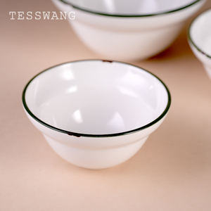 Tazón de Sopa de Porcelana <span class=keywords><strong>Insa</strong></span>, Bonito y Fresco, Vajilla Duradera, Portátil y Reutilizable, Juego de Vajilla Ecológico - Product Image 3