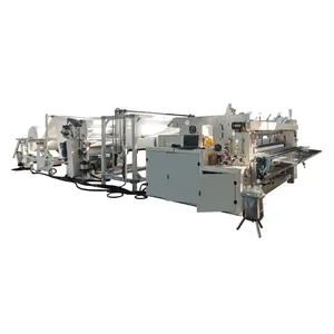 Máquina de rebobinado de corte longitudinal de papel higiénico Maxi Roll automática, planta de fabricación Industrial, bomba de Motor de núcleo, engranaje PLC
