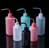 Bouteille de rinçage pour cils en plastique blanc vide, personnalisable, à presser, pour le lavage des cils, vente en gros