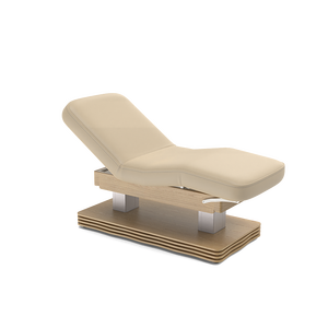 DHF Verstellbare Elektrische Massageliege und Kosmetikstuhl aus Holz für Spa-Behandlungen, Wohnzimmer oder Schlafzimmer - Product Image 4