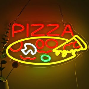 Pizza <span class=keywords><strong>neon</strong></span> ánh sáng dấu hiệu 5V USB <span class=keywords><strong>LED</strong></span> quảng cáo hiển thị cửa sổ cho nhà hàng cà phê cửa hàng kinh doanh phòng trẻ em Nhà Bên Tường - Product Image 4