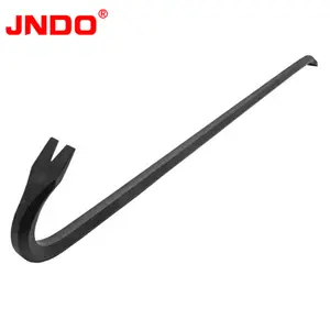 carbon steel with nail puller end crowbar rust proof gooseneck wrecking bar