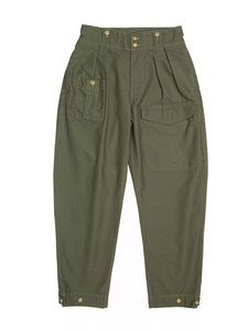 Pantalon en <span class=keywords><strong>jean</strong></span> pour homme HaiYao 2026, style cargo fuselé taille haute avec revers ajustables - Product Image 2