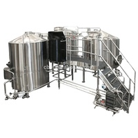 Micro système de brassage de bière 500l 1000l 1500l 2000l Fabricant de matériel de brasserie clé en main à vendre