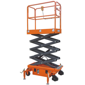 Plataformas de Trabajo con Elevador de Tijera EVERLIFT, Capacidad de Carga de 300 kg, Mesa Elevadora Automática, Altura de 3 m a 4.8 m para Almacenes y Construcción - Product Image 2