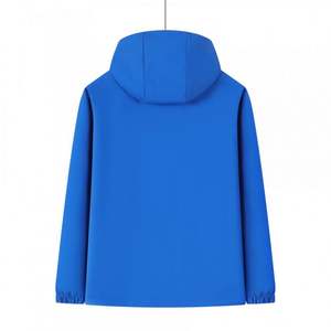 Veste softshell personnalisée respirante coupe-vent imperméable pour l'extérieur, col rond, logo imprimé en sérigraphie, vêtements de travail, uniforme d'équipe - Product Image 6