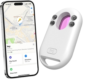 Rastreador Inteligente Portátil Compatible con Apple Find <span class=keywords><strong>My</strong></span>, Detector de Lentes de Cámaras Espía, Alarma de Vibración para Habitaciones de Hotel, AirTag - Product Image 1