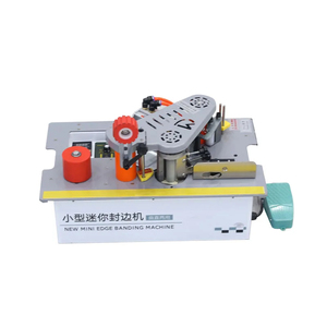 Portable 1200W Double Side Gluing Bench Type Edge Banding Machine for Wood Based Panels for Woodworking Edges - Product Image 1