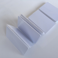 Cartes d'accès RFID pour hôtel et lecteur de badges avec mini-étiquette en PVC, puce 1k, étanche/résistant aux intempéries
