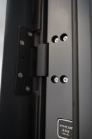 Porte d'entrée en acier de conception luxueuse, porte de sécurité asymétrique, porte principale coupe-feu pour maison et villa