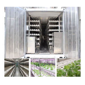 Sistema de Cultivo Hidropónico en Contenedores de 20 Pies con Paneles Solares, Cultivo de Vegetales, Contenedores de Envío, Granja con Paneles Solares - Product Image 5