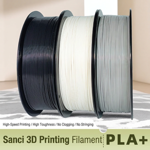 Filament d'imprimante 3D PLA Plus 1,75 mm, filament d'impression universel 1 kg, bobine multicolores pour prototypes et pièces personnalisées - Product Image 5
