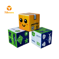 Hadiah Promosi OEM Custom Cetak UV Kubus Ajaib Mini Persegi 2x2 5cm Mainan Kubus Putar Kecepatan Tinggi