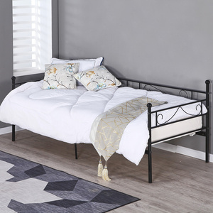 Letto a Castello in Metallo Nero Stile Moderno con Pannello Box Nuovo Design e Funzionalità - Product Image 3