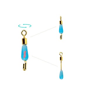 Émerillons d'alimentation de méthode de changement rapide pour le connecteur de matériel de pêche de pêche de carpe avec l'accessoire portatif de boutons-pression - Product Image 4