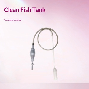 Accessoires d'aquarium en gros : Pompe à siphon en plastique durable pour le nettoyage et le changement d'eau des aquariums, outil de nettoyage de gravier - Product Image 3