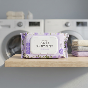 Feuilles d'assouplissant pour sèche-linge uniquement avec parfum de musc blanc Paquet de 30 rehausseurs de linge - Product Image 2