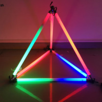 DC 24V 2M LED 360 degrés Tube laiteux PC Shell RGB Programmable Pixel lumières de scène pour les événements de conférence d'exposition de fête de Club