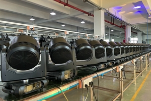 ไฟส่องเวทีแบบเคลื่อนที่ได้ Mini Housing <span class=keywords><strong>Zoom</strong></span> Bee Eye K10 19x15w Rgbw 4in1 Led Moving Head Wash - Product Image 4