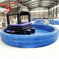 Nouveau design de bar de piscine gonflable, nouveau design de bar de piscine gonflable de luxe avec sièges, bar de piscine gonflable pour adultes