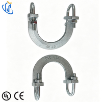 Fixation de renforcement anti-sismique UTT18 en fonte ductile, nécessitant un couple de serrage de 40-45 Nm lors de l'installation sur site