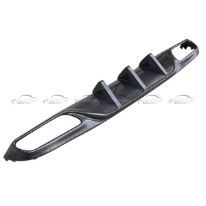 ชุดแต่งคาร์บอนไฟเบอร์ทรง M สปอยเลอร์กันชนหลังแบบ Fin Diffuser สำหรับรถยนต์เมอร์เซเดสเบนซ์ C-Class W205 C63 - Product Image 5