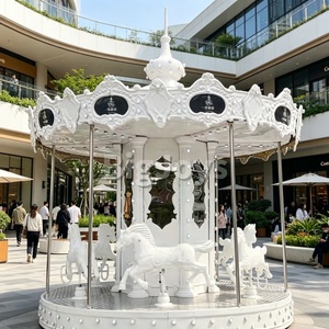 Manèges de carrousel attrayants <span class=keywords><strong>pour</strong></span> parcs <span class=keywords><strong>d</strong></span>'attractions, carrousel de luxe à 6 places <span class=keywords><strong>pour</strong></span> enfants et adultes en promotion <span class=keywords><strong>pour</strong></span> centres commerciaux - Product Image 5