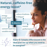 Comprimés effervescents de vitamines B-complexes et C pour adultes, fabrication OEM – Nutrition sportive faible en glucides pour la gestion de l'énergie