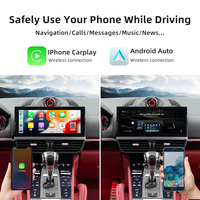 Autoradio stéréo 12.3 "Navigation GPS pour Porsche Cayenne 2010-2017 Écran tactile Android WiFi Carplay Stop Watch AC Panel Kits