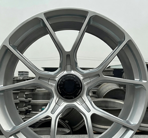 ล้อฟอร์จแบบปลอมพร้อม <span class=keywords><strong>Center</strong></span> Lock สำหรับ 996 997 991 992 5*130 911 718 Spyder Taycan ทำจากอลูมิเนียมอัลลอยด์ 6061T6 - Product Image 4