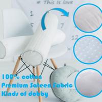 Oreiller de soutien tubulaire rond lavable pour le corps, confortable, pour le soutien des jambes, long, pour enfant, vente en gros