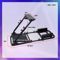 JIABEIR 1012K Racing Cockpit Shifter Porte-gobelet Support Volant Stand Simulateur Play station PS4 X box