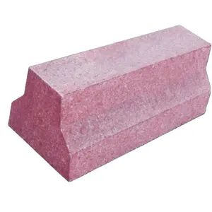 Compre <span class=keywords><strong>ladrillos</strong></span> refractarios para hornos de cal, ladrillo de rendimiento aislante térmico de cromo corindón - Product Image 1