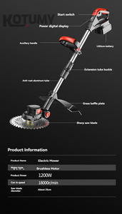 Tondeuse sans brosse portable Branches d'arbres Tondeuse à gazon - Product Image 5