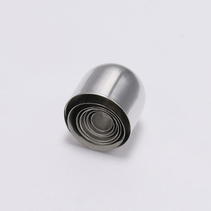 St. Kunkka Bead Caps <b>Iron</b> Plated Jewelry Findings For DIY Earrings Accessories 8mm Size - Product Image 3