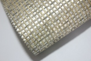 Papier peint en rotin tressé de style japonais, papier peint en herbe de luxe, tissu texturé en <span class=keywords><strong>paille</strong></span> de riz, rouleau pour la décoration de la maison, salon - Product Image 3