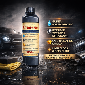 GRAPHONEX น้ำยาเคลือบรถยนต์ Borophene ป้องกันน้ำและสิ่งสกปรก ลดการบำรุงรักษา ปกป้องยาวนาน ให้ความเงางามสวยงาม รับประกัน 10 ปี - Product Image 2