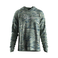 Vêtements de chasse légers en tissu anti-odeur pour hommes, imprimé par sublimation, protection solaire, durable, camouflage Tigre Sage Brush
