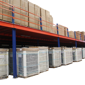 Maßgefertigtes Schwerlast-Industrielager-Zwischengeschoss-Regalsystem Langlebige H-Träger-Stahlarbeitsplattformen Korrosionsbeständiges Regal - Product Image 3