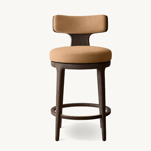 Cao trở lại ghế xoay đồ nội thất trong nhà khung gỗ vải quầy bar Phân - Product Image 6