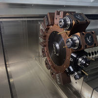 Torno CNC Horizontal de Alta Precisión con Diseño de Bancada Inclinada, Sistema de Control Syntec, Mecanizado Eficiente de Metales