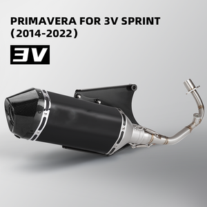 Escape Completo para Motocicleta CHMotor, Estilo de Escape con Silenciador, Conexión Media en A, para 150, <span class=keywords><strong>Sprint</strong></span> - Product Image 3