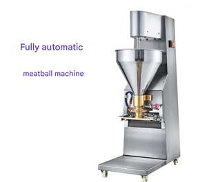 Machine à fabriquer des boulettes <span class=keywords><strong>de</strong></span> viande <span class=keywords><strong>de</strong></span> petite taille, automatique, commerciale, pour la production <span class=keywords><strong>de</strong></span> boulettes solides, y compris des boulettes <span class=keywords><strong>de</strong></span> bœuf, <span class=keywords><strong>de</strong></span> <span class=keywords><strong>porc</strong></span> et <span class=keywords><strong>de</strong></span> poisson - Product Image 2