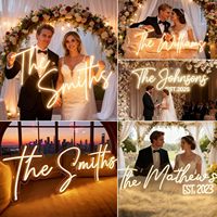 Letrero LED de Neón Personalizado con Forma de Corazón y Texto, para Bodas de Alta Gama, Publicidad en Centros Comerciales, Eventos y Decoración de Fondos