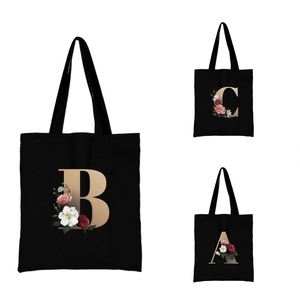 Sacs à main tendance grande capacité pour femmes, sacs fourre-tout à bandoulière en toile, sacs messager décontractés en toile de coton - Product Image 4