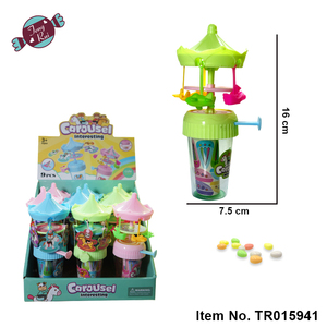 Carrousel à bonbons en plastique Teng Rui avec chewing-gum et bonbons gélifiés pour enfants - Jouet promotionnel - Product Image 2